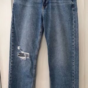 GAP Mid Rise 90s jeans. Size 28/6 short